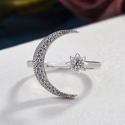 Oraviel 0.3 Carat Round Brilliant Stackable Moissanite Ring