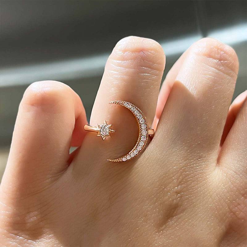 Oraviel 0.3 Carat Round Brilliant Stackable Moissanite Ring