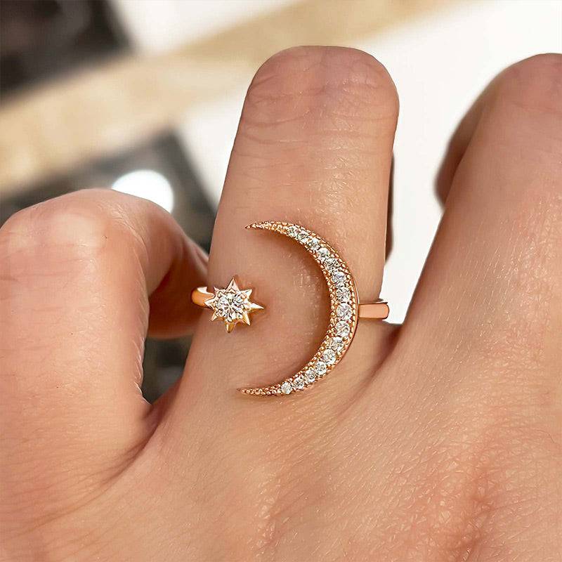 Oraviel 0.3 Carat Round Brilliant Stackable Moissanite Ring