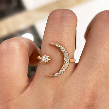 Oraviel 0.3 Carat Round Brilliant Stackable Moissanite Ring