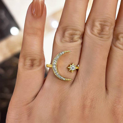 Oraviel 0.3 Carat Round Brilliant Stackable Moissanite Ring